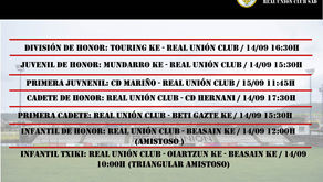 ¡Arranca la competición en el fútbol base!