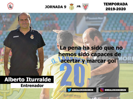 Jornada 9: Rueda de prensa post de Alberto Iturralde