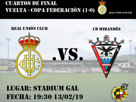 Vuelta de cuartos de final de la Copa Federación