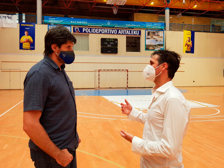 Reunión entre el Real Unión Club y el CD Bidasoa