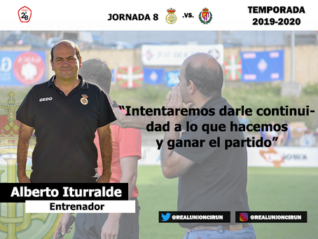 Jornada 8: Rueda de prensa previa de Alberto Iturralde