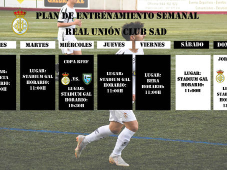 Plan de entrenamiento semanal