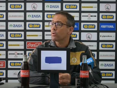 Jornada 28. Rueda de prensa previa de Gorka Etxeberria