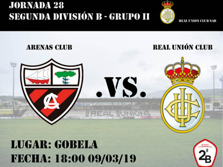 Jornada 28: Arenas Club - Real Unión Club