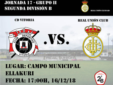 JORNADA 17: CD Vitoria - Real Unión Club