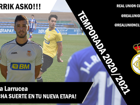 Gorka Larrucea no sigue en el Real Unión