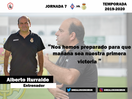 Jornada 7: Rueda de prensa de Alberto Iturralde