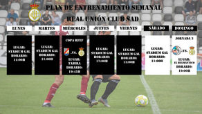 Plan de entrenamiento semanal