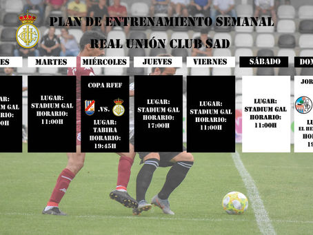 Plan de entrenamiento semanal