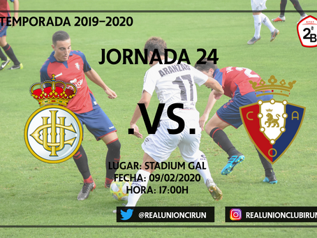 Jornada 24. Real Unión Club - Osasuna Promesas