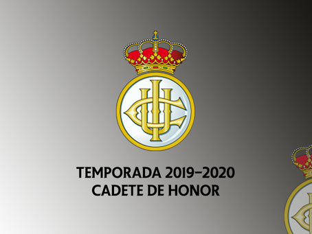 Temporada 2019-2020 del Cadete de Honor
