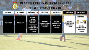 Plan de entrenamiento semanal