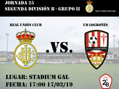 JORNADA 25: Real Unión Club - UD Logroñés