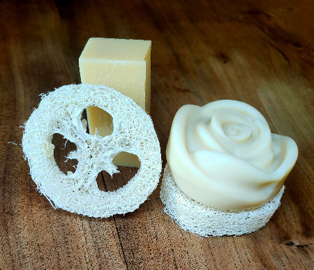 Porte-savon Loofah