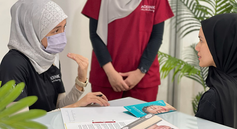 Dr. Farah, AOKLINIK Penang, Cosmetic Dermatology