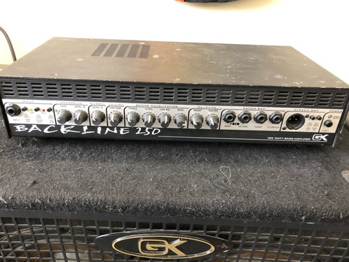 Gallien Krueger BACKLINE 250 ベース用アンプ Used Gallien-Krueger Backline 250 Bass Amp Head | Guitar Center