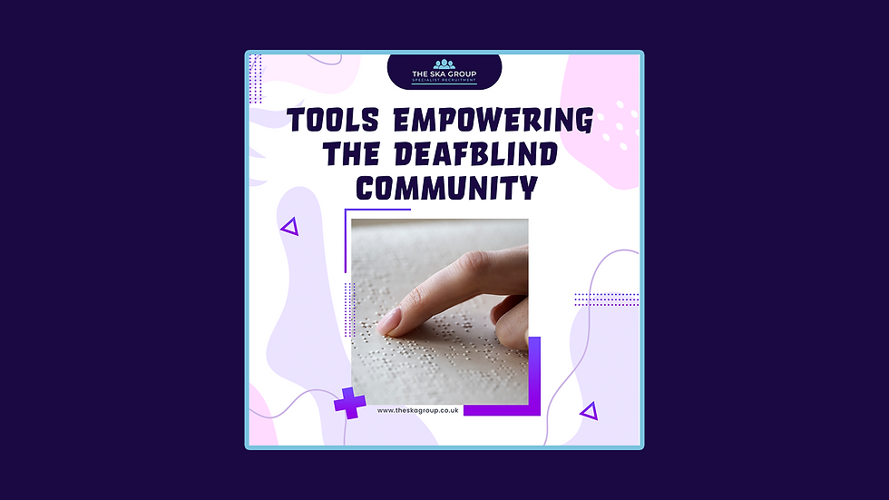 Tools Empowering the Deaf Blind Community