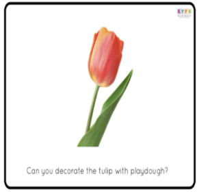 Spring Playdough Mats - DOWNLOAD