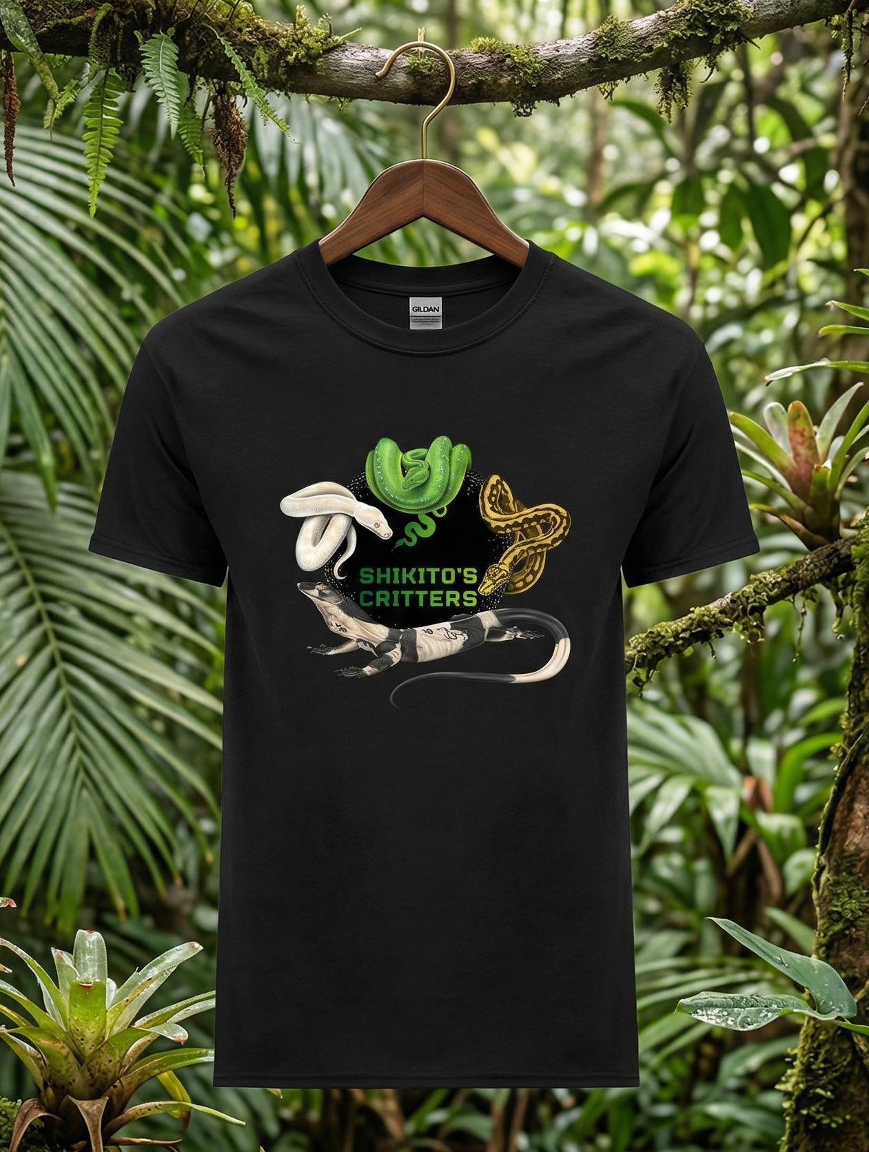 Shikito’s Critters Signature Logo Tee