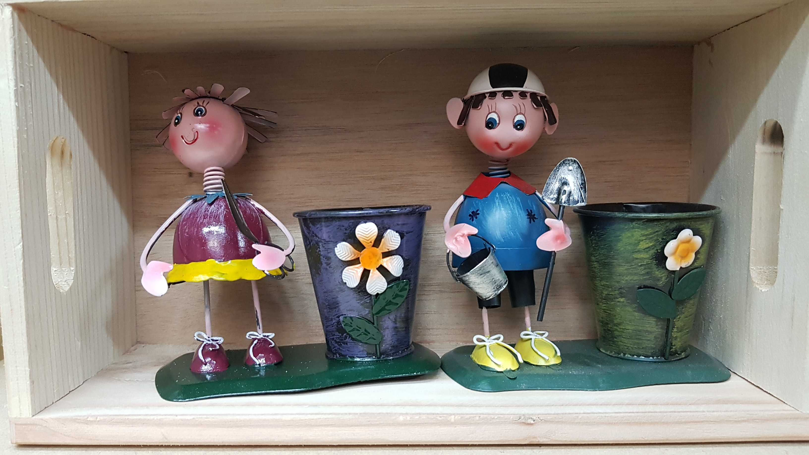 Muñecos de hojalata 