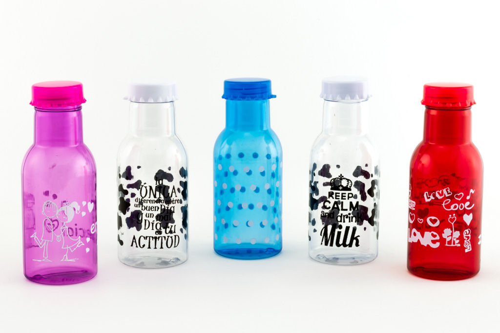 botella 250 cc estampada UE12