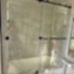 Thumbnail: 10mm single sliding door with Square Hardware (Barn Style) - 80"