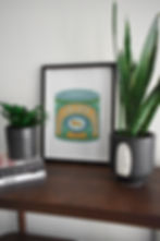 Thumbnail: Lyle’s Golden Syrup Art Print – Retro British Kitchen Wall Art