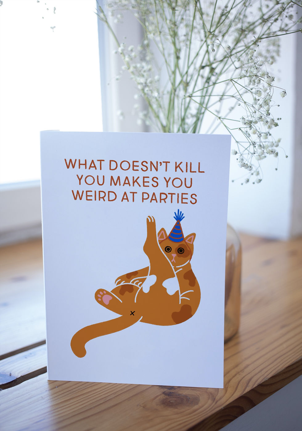 Thumbnail: Weird At Parties Funny Celebration Birthday A6 Card