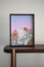 Thumbnail: Mountain Landscape Art Print – Alpine Wall Art for Nature Lovers