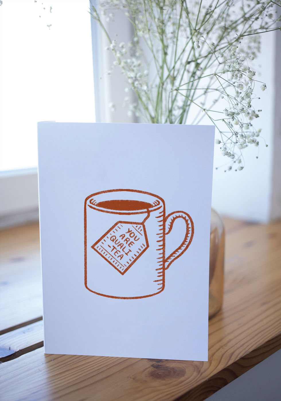 Thumbnail: You Are Qualitea Thank You A6 Card