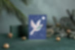 Thumbnail: Peace Dove Christmas Card – Hand-Illustrated Winter Design