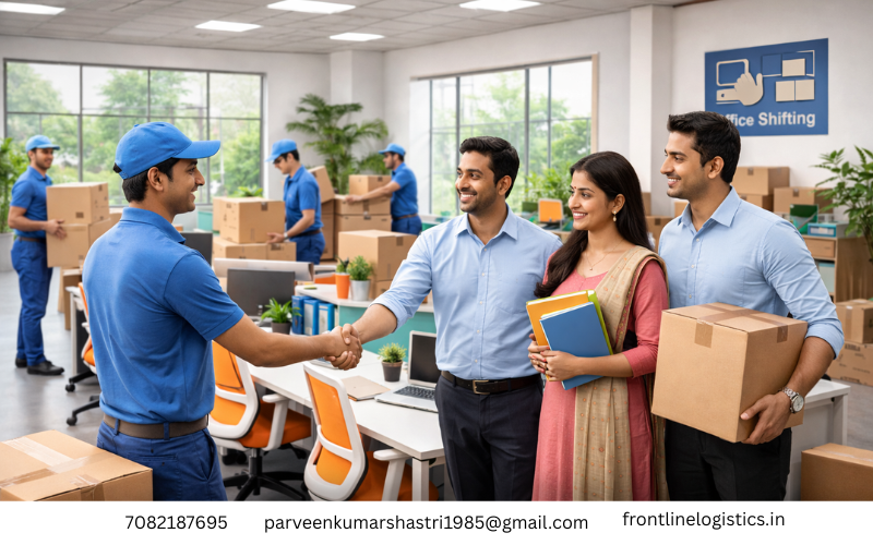 Professional office shifting services in Gurgaon for business moves