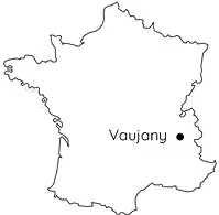 Vaujany France Map