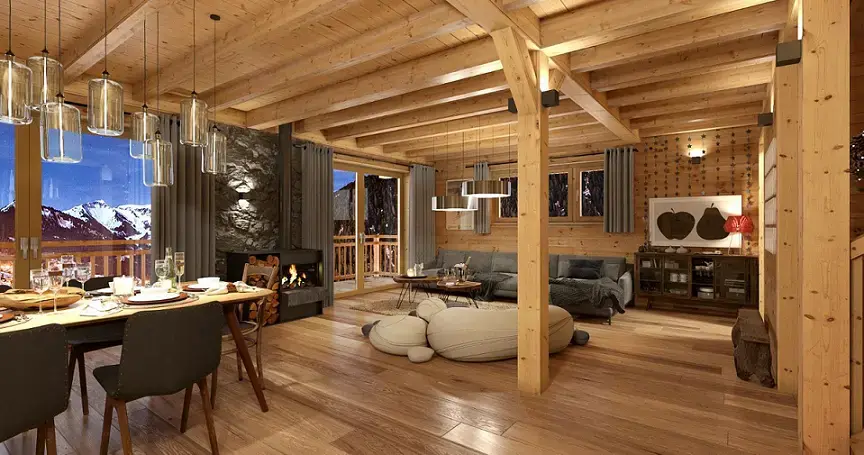Chalet apartment for sale in Chatel