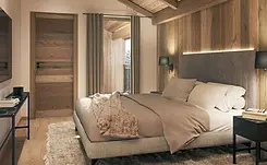 Le Reflet des Cimes Bedroom