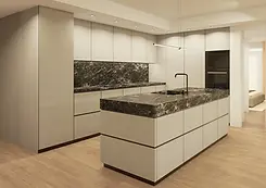 Sky View Monaco kitchen