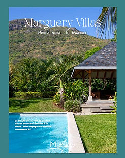 Marguery Villas Mauritius Brochure front