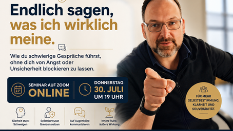 Endlich sagen, was ich wirklich meine | Seminar