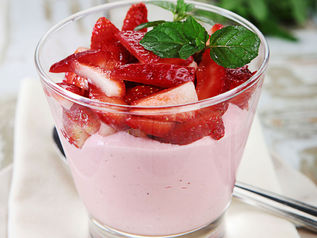 MOUSSE DE FRUTILLAS