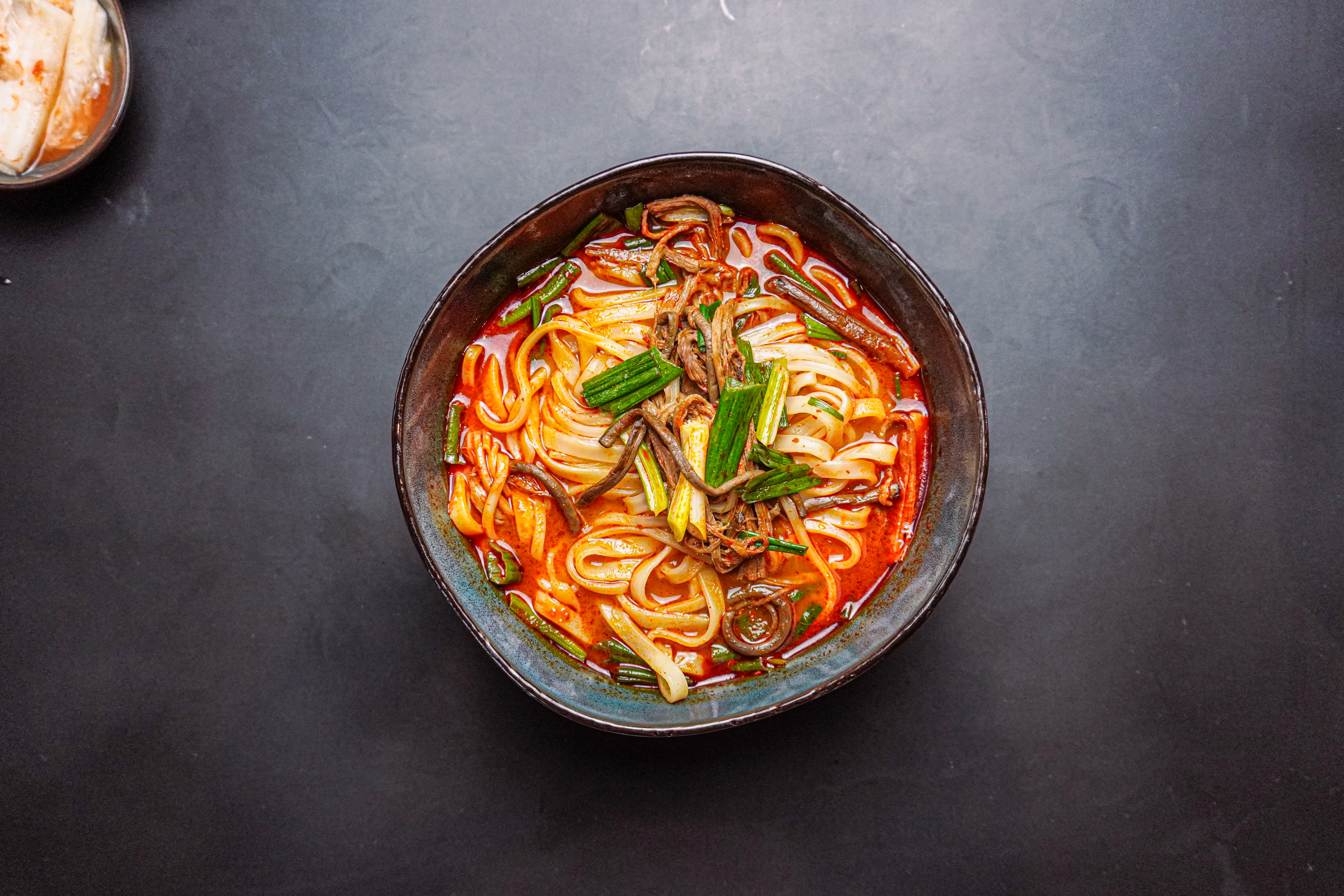 Arranged Food and Objects