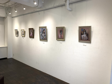 個展が無事終了しました。