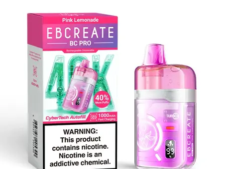 Introducing EBCreate BC Pro — Next-Level Disposable Vaping Available Now at Vendi Puff