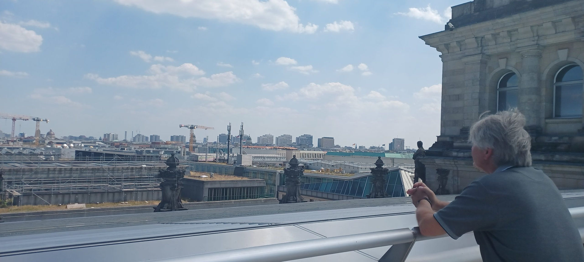 Auf dem Dach von Berlin
