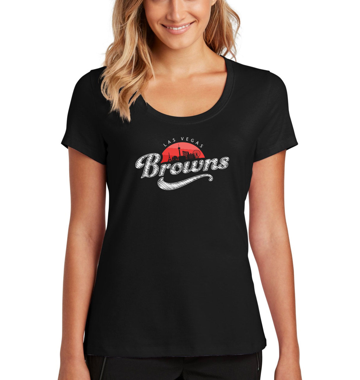 Browns Ladies Blend Tee (Black)