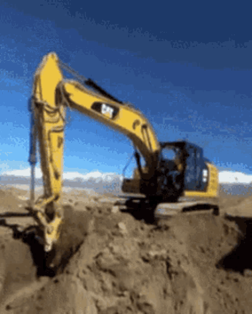 excavator-digging