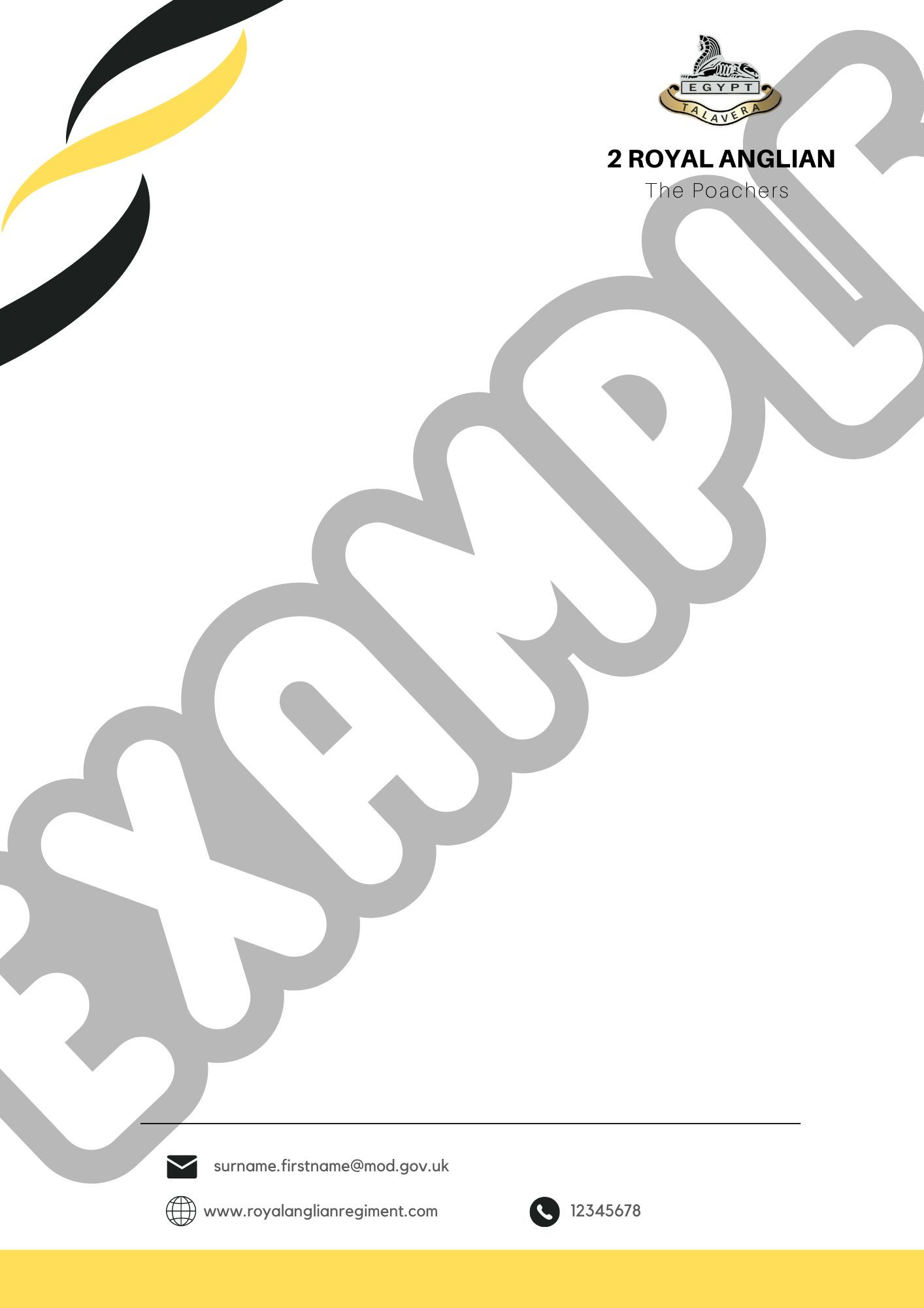 Customised Letterheaded Paper