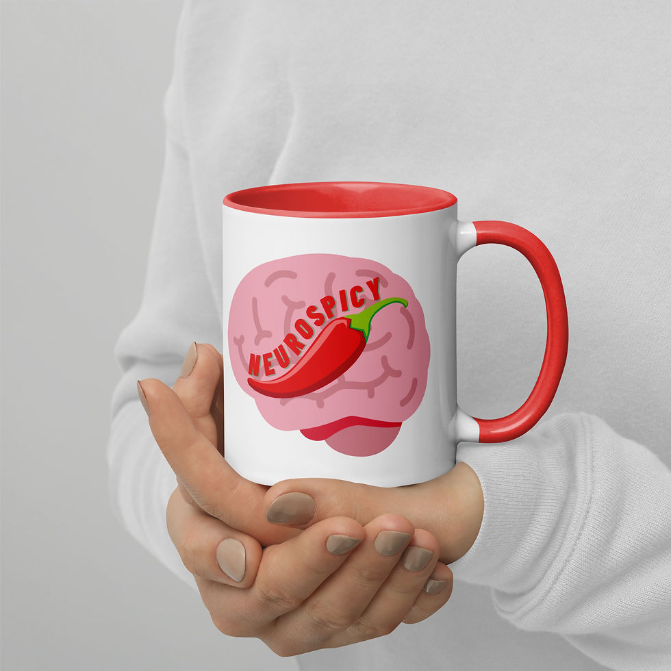 Thumbnail: Neurospicy Mug with Color Inside