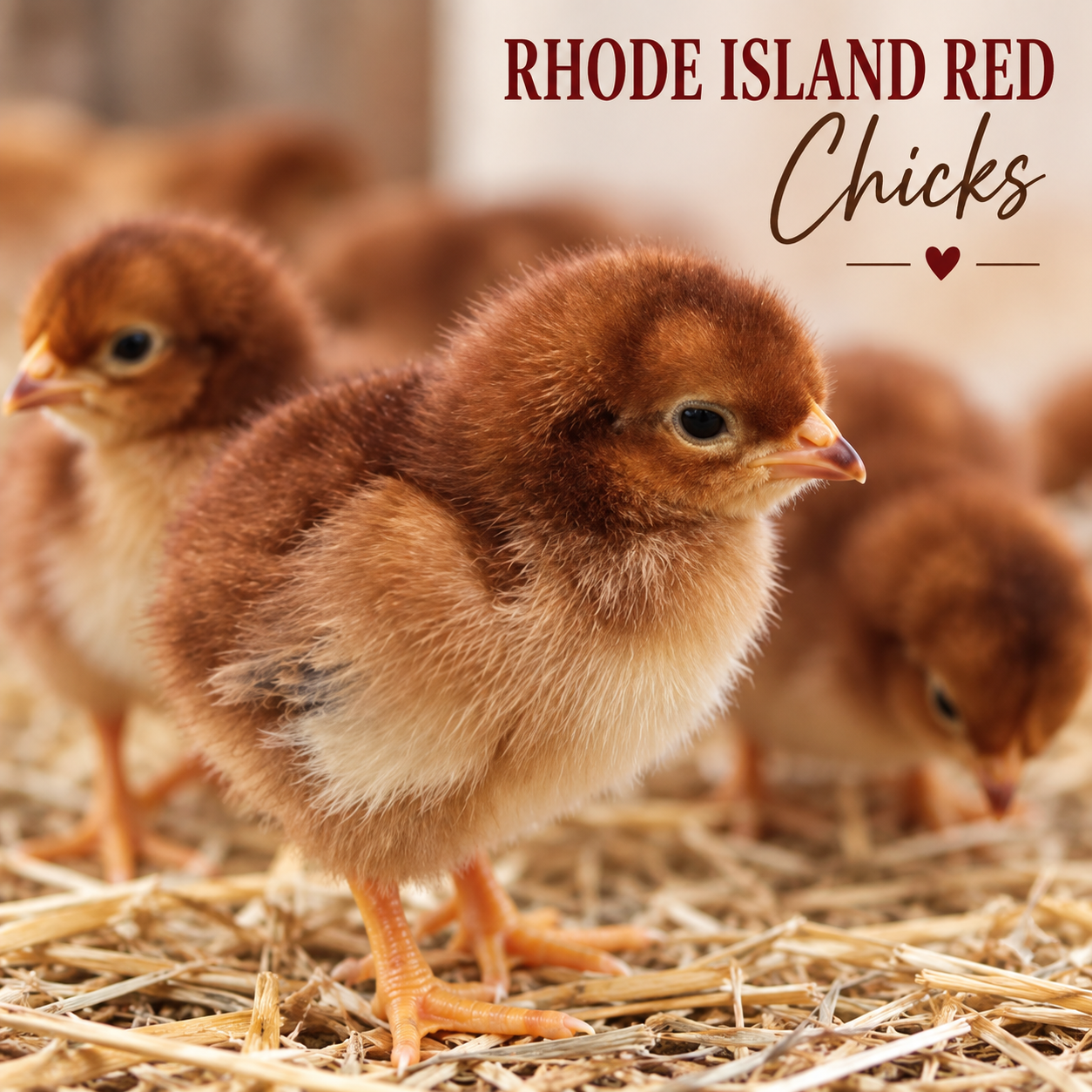 Rhode Island Red Hybrid Pullets