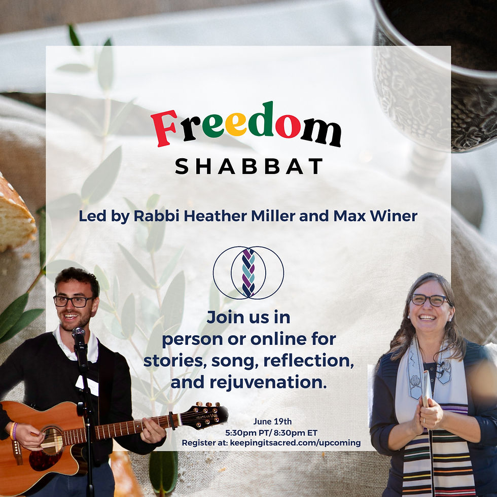 Freedom Shabbat