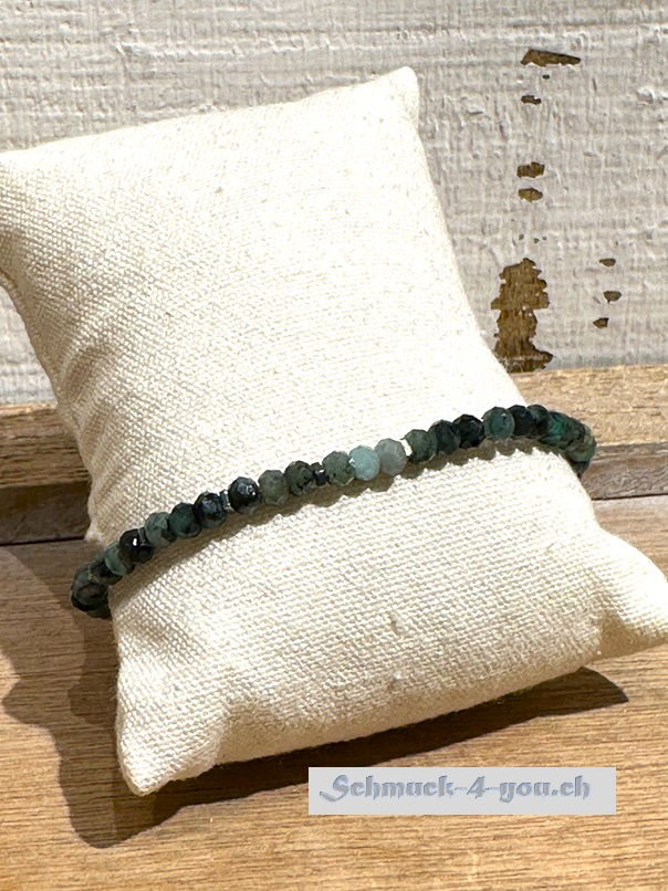 arubaS - Armband Smaragd und Hämatit
